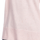 Suéter túnica feminino Maison Jules de algodão com decote em V, rosa, tamanho extrapequeno