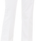 Calça feminina reta cropped Charter Club, branca, tamanho 6