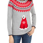 Suéter Tommy Hilfiger Fair Isle Bear Feminino Cinza Tamanho P