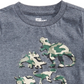Camiseta camuflada infantil Epic Threads para meninos, tamanho 4, cinza