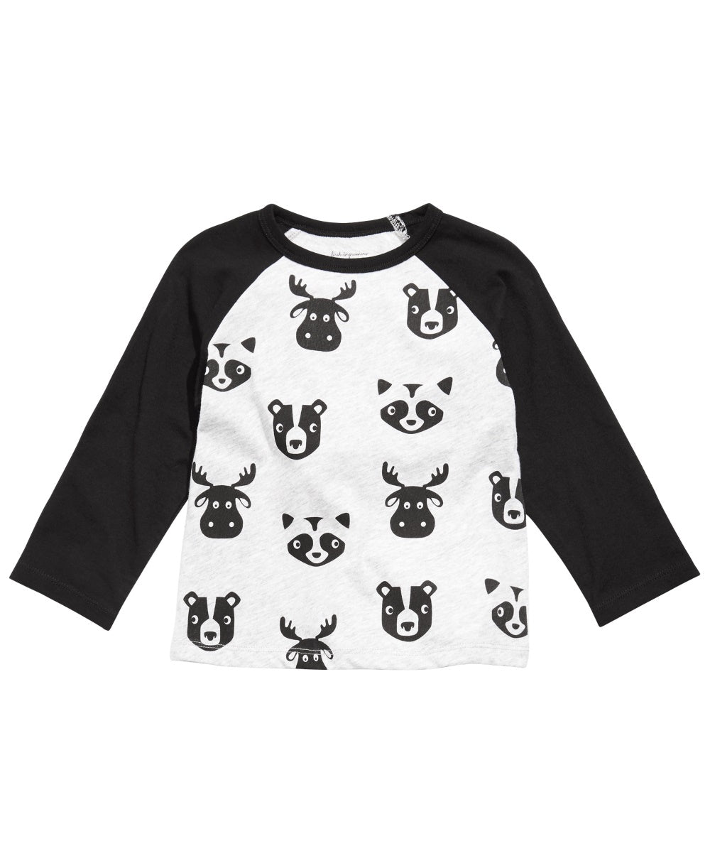 Camiseta infantil First Impressions para meninos com blocos de cores cinza, tamanho 3T