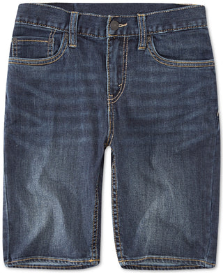 Shorts jeans Levi's 511 Stretch Performance para meninos, azul médio, tamanho 14