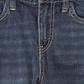 Shorts jeans Levi's 511 Stretch Performance para meninos, azul médio, tamanho 14