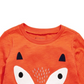Camiseta infantil Cotton Fox da First Impressions, tamanho 6 meses, laranja