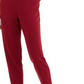 Macacão feminino Bar III de crepe com cinto vermelho tamanho 0