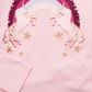 Camiseta infantil feminina Epic Threads com estampa de unicórnios arco-íris, rosa, tamanho 2T