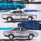 Camiseta infantil Epic Threads com estampa de carros antigos para meninos, tamanho 7, branca