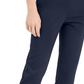 Calça feminina com controle de barriga e acabamento em hardware, azul, tamanho extragrande, da coleção JM