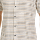 Camisa listrada degradê masculina Alfani azul tamanho grande