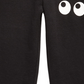 Calça jogger estampada First Impressions para meninos, preta, tamanho 3MOS