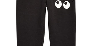 Calça jogger estampada First Impressions para meninos, preta, tamanho 3MOS