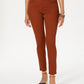 Calça jeans skinny com controle de barriga e ajuste curvilíneo feminino Style &amp; Co, marrom, tamanho 14P
