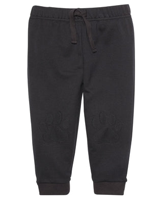 Calça Jogger First Impressions Boy's Paws Preta Tamanho 2T REG