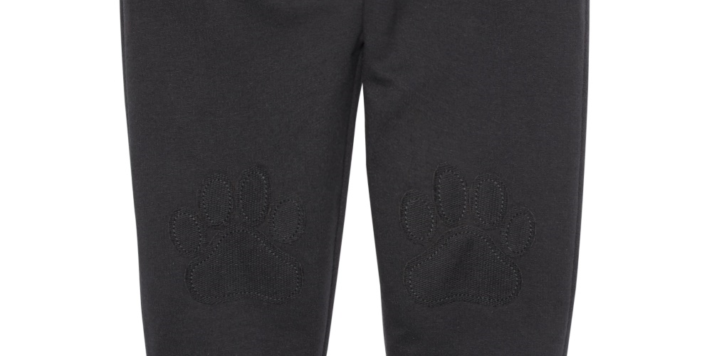 Calça Jogger First Impressions Boy's Paws Preta Tamanho 2T REG