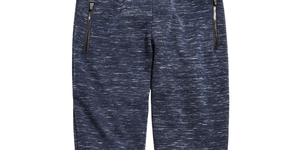 Calça de moletom infantil Univibe Alfie Tech azul tamanho X-G