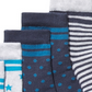 First Impressions Baby Boy's 3 Pack Printed Meias Azuis Tamanho 6-12 MOS