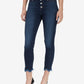 Calça jeans feminina William Rast de cintura alta, azul, tamanho 29