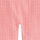 Legging texturizada First Impressions para meninas, tamanho 4T, rosa