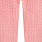 Legging texturizada First Impressions para meninas, tamanho 4T, rosa