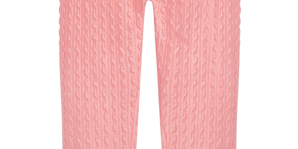Legging texturizada First Impressions para meninas, tamanho 4T, rosa