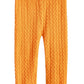 Leggings texturizadas para bebês meninas First Impressions, amarelas, tamanho 12