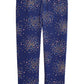 Leggings elásticas femininas First Impressions, azul, tamanho 24MOS