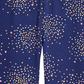 Leggings elásticas femininas First Impressions, azul, tamanho 24MOS