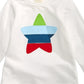 Camiseta infantil First Impressions para meninos com apliques de estrelas Bold Star, tamanho 12 MOS