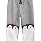 Calça Jogger Infantil Pinguins Infantil First Impressions Cinza Tamanho 12 MOS