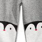 Calça Jogger Infantil Pinguins Infantil First Impressions Cinza Tamanho 12 MOS