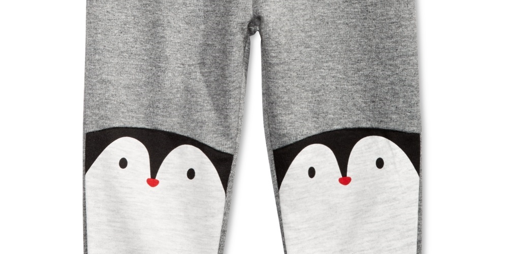 Calça Jogger Infantil Pinguins Infantil First Impressions Cinza Tamanho 12 MOS