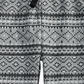 Calça de moletom estampada Fair Isle para meninos First Impressions, cinza, tamanho 18 MO