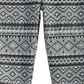 Calça de moletom estampada Fair Isle para meninos First Impressions, cinza, tamanho 18 MO