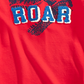 Camiseta infantil infantil Epic Threads Roar Tufted Chenille, tamanho 4, vermelha