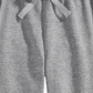 Calça jogger infantil First Impressions com listras laterais para bebês meninos, cinza, tamanho 3