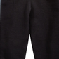 Calça jogger infantil First Impressions com listras laterais para bebês meninos, preta, tamanho 6