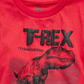 Camiseta T-Rex Infantil Epic Threads Vermelha Tamanho 7