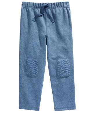 Calça infantil First Impressions para meninos com patch no joelho, azul, tamanho 2T
