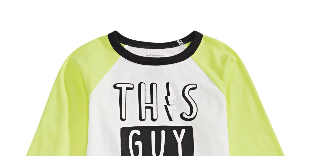 Camiseta infantil de algodão com estampa de rock First Impressions para bebês meninos, tamanho 24