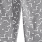 Calça jogger com estampa geométrica para bebê menino First Impressions, cinza, tamanho 24 meses