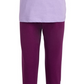 Conjunto de 2 peças de camiseta e calça jogger francesa Champion infantil para meninas, roxo, tamanho 2T