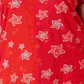 Camiseta feminina plus size de algodão estampada estilo &amp; co vermelha tamanho 2X