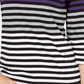 Karen Scott Top Listrado Feminino Petite Colorblock Roxo Tamanho Petit