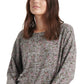 Blusa feminina Lucky Brand com punho floral e babados, rosa, tamanho extragrande