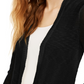 Cardigan com gravata lateral para meninos, preto, tamanho extragrande, da Hooked Up By Iot Junior