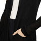 Cardigan com gravata lateral para meninos, preto, tamanho extragrande, da Hooked Up By Iot Junior
