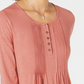 Top feminino Petite Pintuck da Style &amp; Co Laranja PL