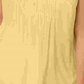 Charter Club Top plissado feminino amarelo tamanho 1X