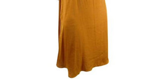 Free People Smooth Sailin' Mini Slip Feminino Dourado Tamanho Médio