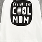 Camiseta de algodão estampada para meninos First Impressions Cool Mom, tamanho 4T, branca